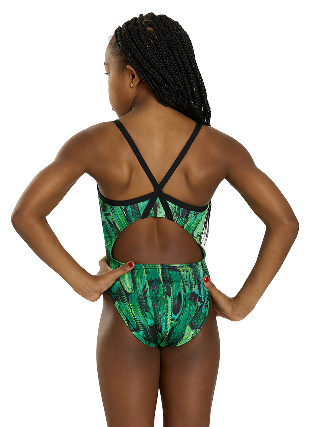 Sporti HydroLast Artsy Thin Strap One Piece Swimsuit (22-40) - Image 23
