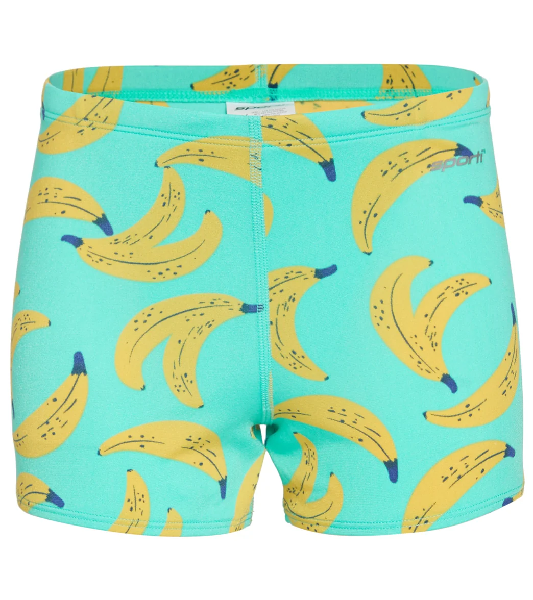 Sporti HydroLast Banana Buddy Square Leg Swimsuit Youth (22-28)