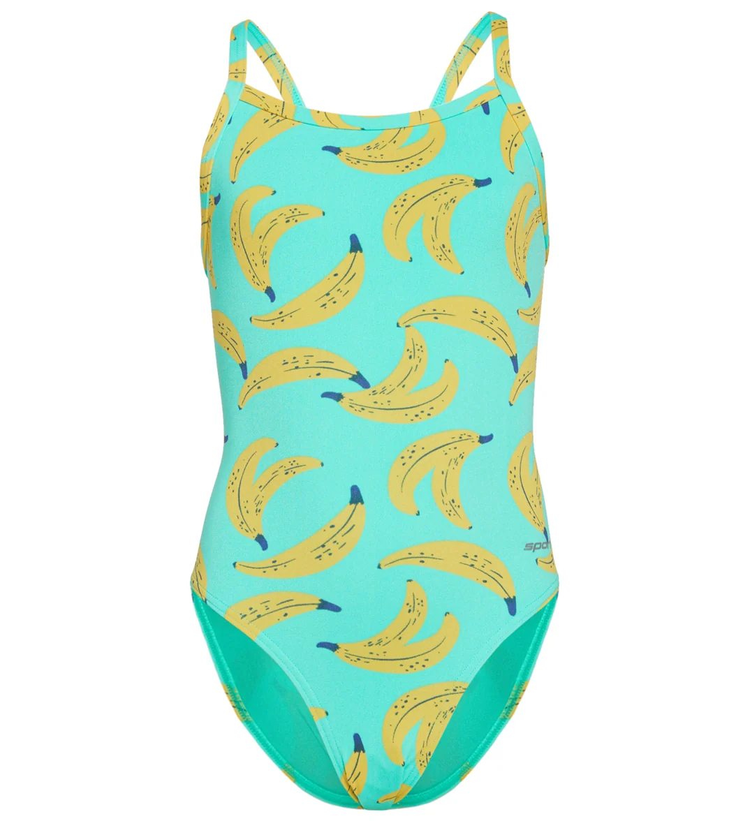 Sporti HydroLast Banana Buddy Thin Strap One Piece Swimsuit Youth (22-28) - Image 5
