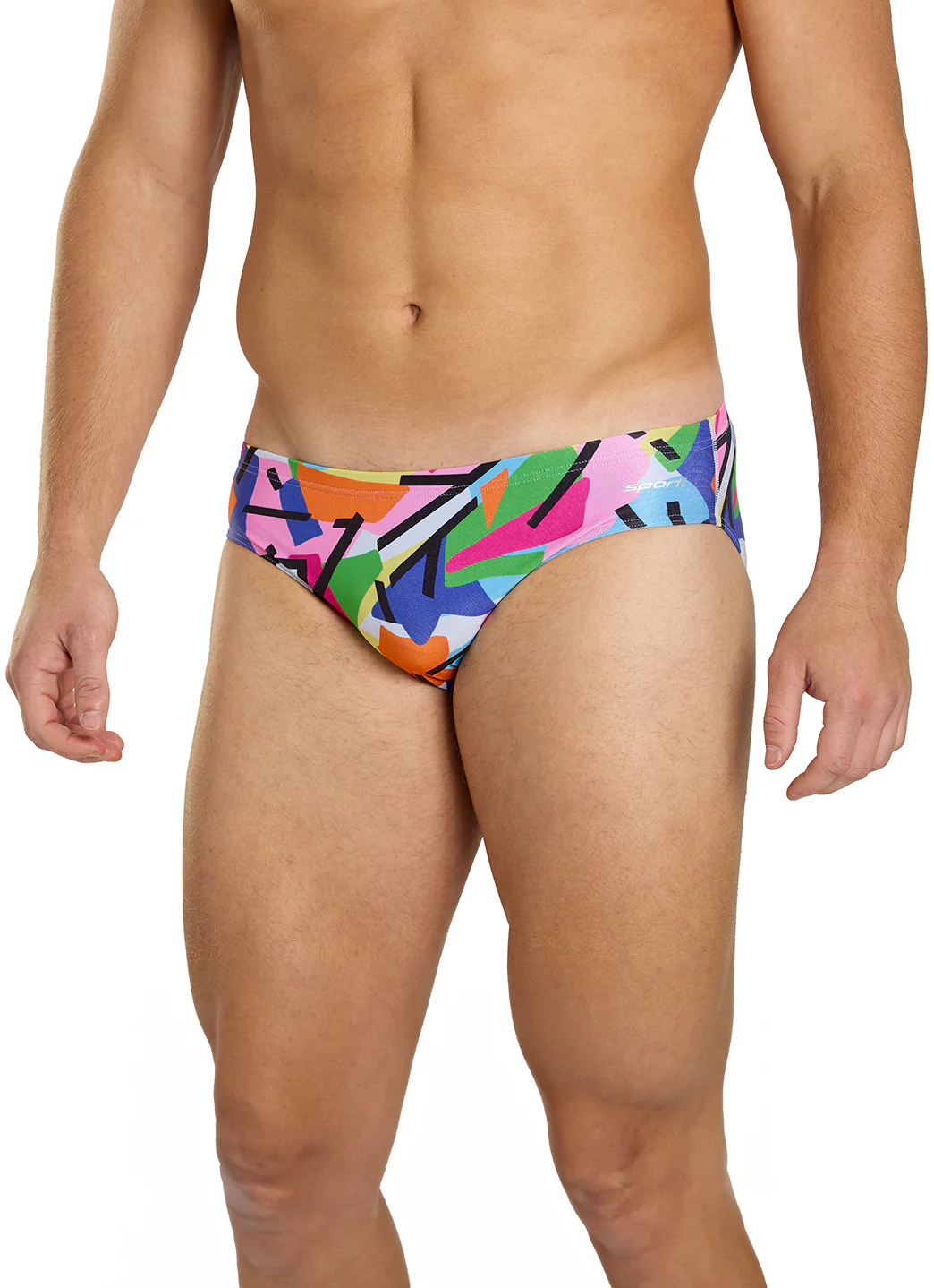 Sporti HydroLast Electric Pop Brief Swimsuit (26-40) - Image 11