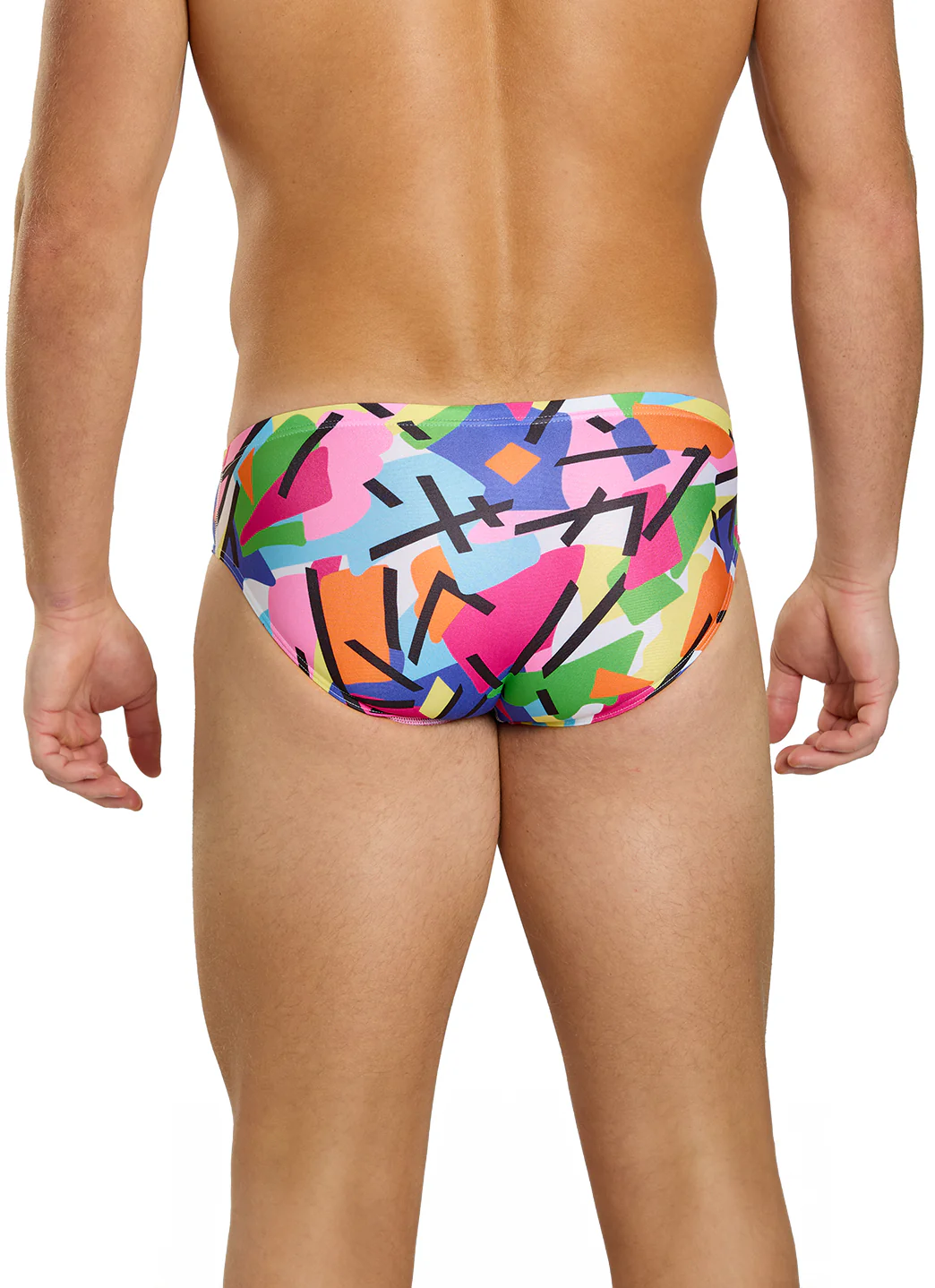 Sporti HydroLast Electric Pop Brief Swimsuit (26-40) - Image 8