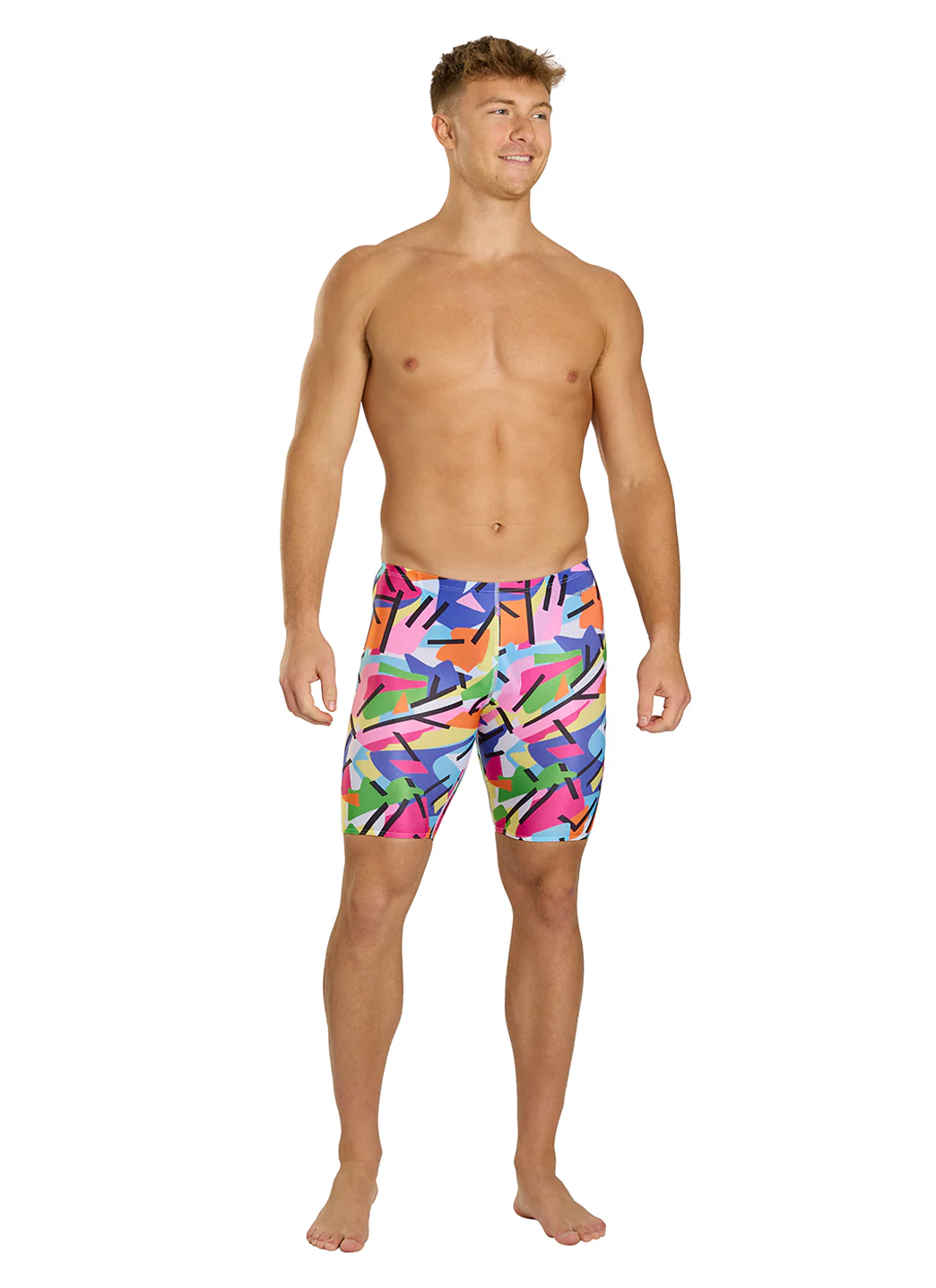 Sporti HydroLast Electric Pop Jammer Swimsuit (22-40) - Image 7