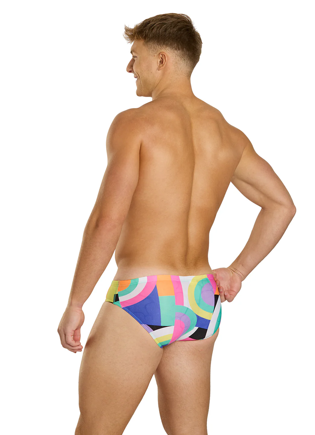 Sporti HydroLast Flashback Frenzy Brief Swimsuit (26-40) - Image 5