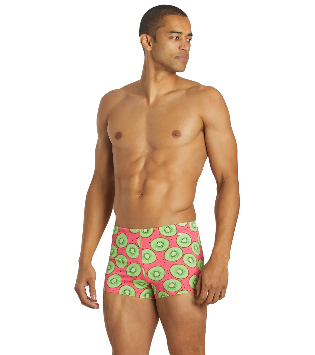 Sporti HydroLast Love Kiwi Square Leg Swimsuit - Image 11