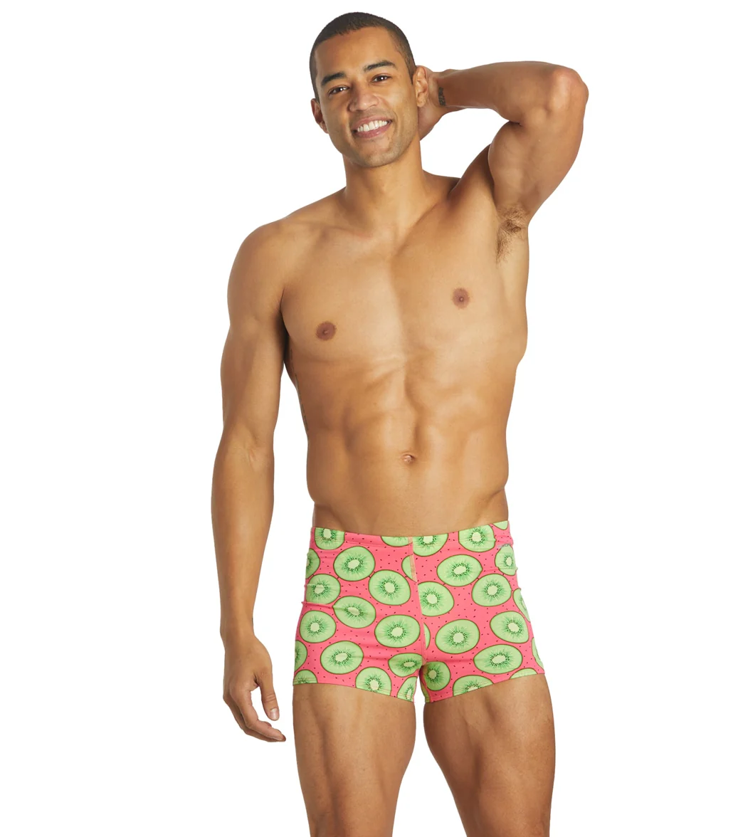 Sporti HydroLast Love Kiwi Square Leg Swimsuit - Image 2
