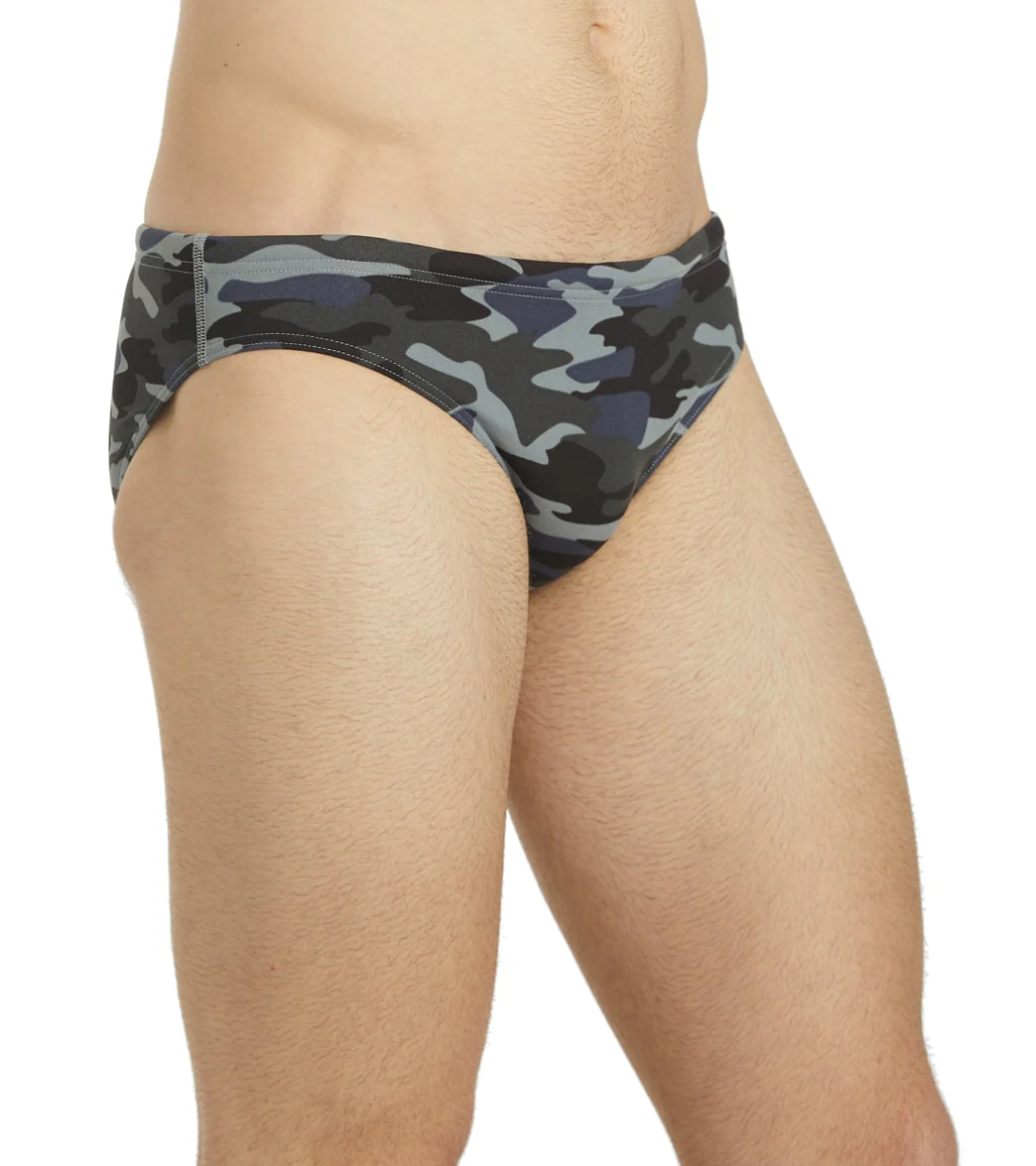 Sporti HydroLast Men's Camo Water Polo Brief - Image 7