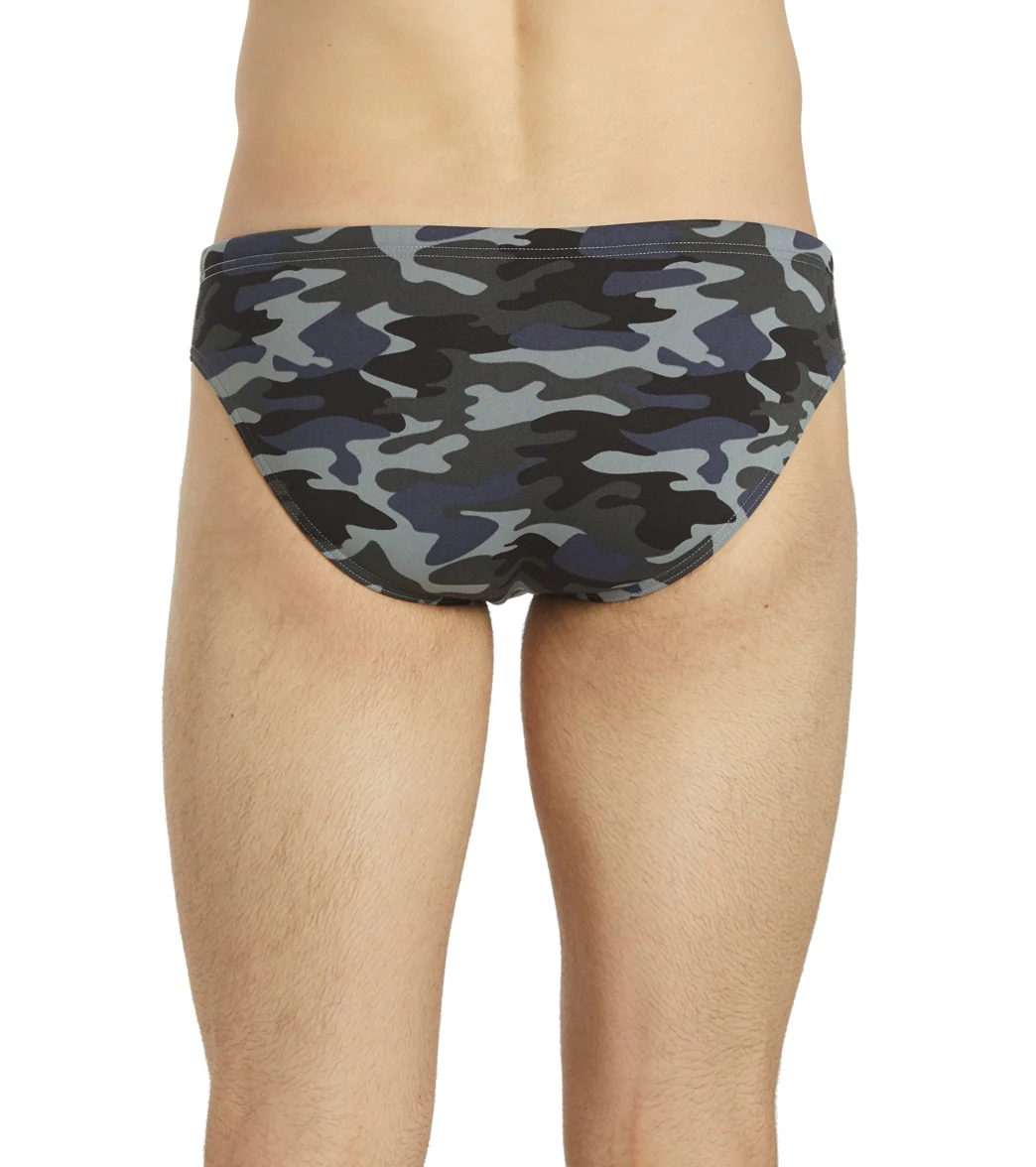 Sporti HydroLast Men's Camo Water Polo Brief - Image 8
