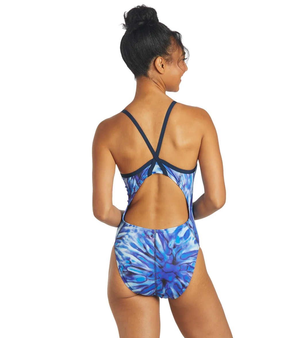 Sporti HydroLast Spacey Thin Strap One Piece Swimsuit (22-40) - Image 11