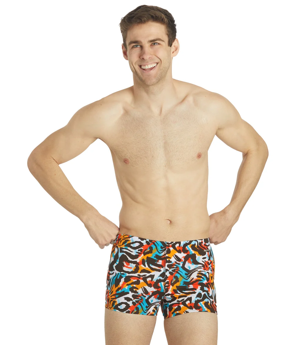 Sporti HydroLast Tiger Mingle Square Leg Swimsuit - Image 2