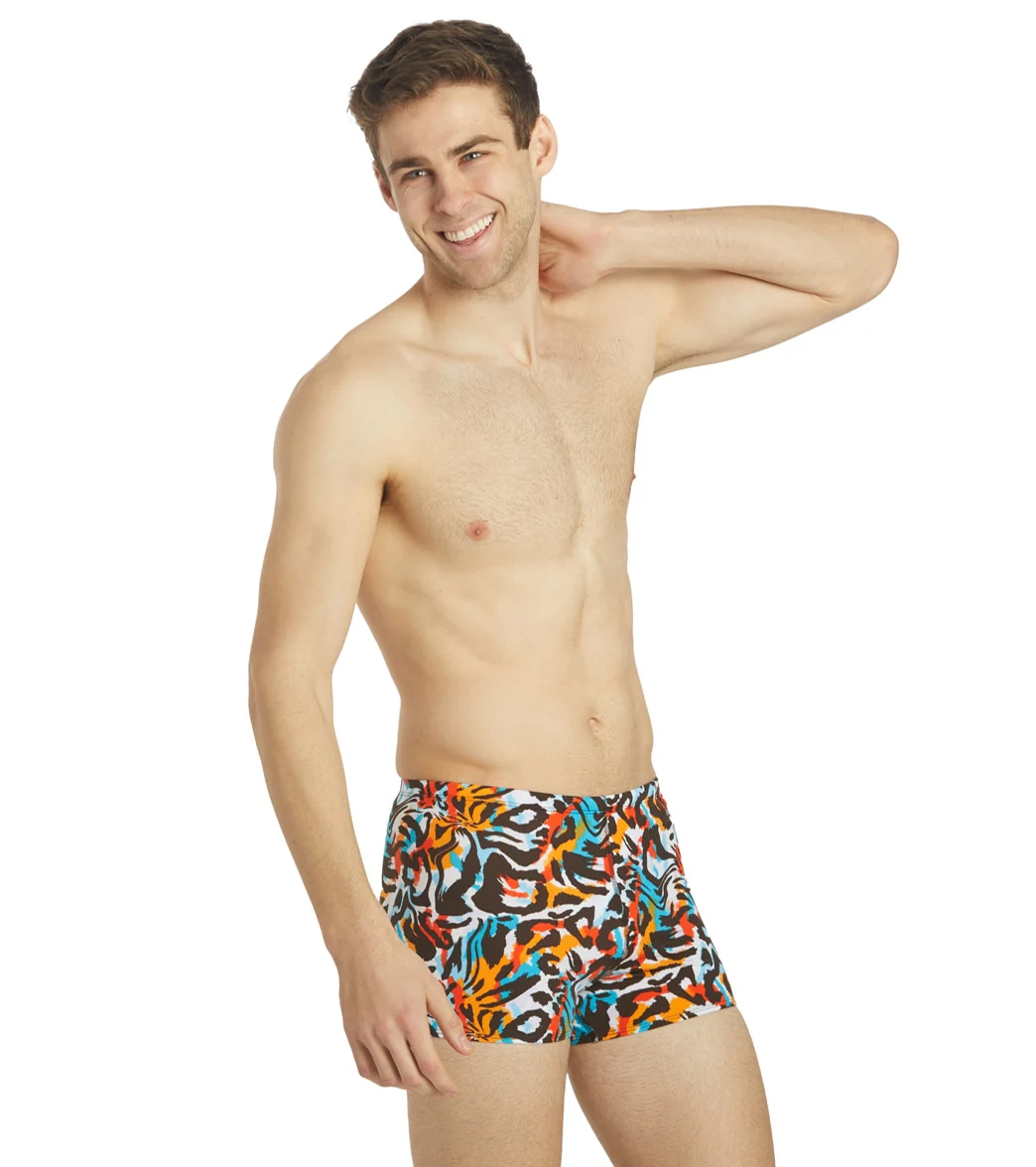 Sporti HydroLast Tiger Mingle Square Leg Swimsuit - Image 3