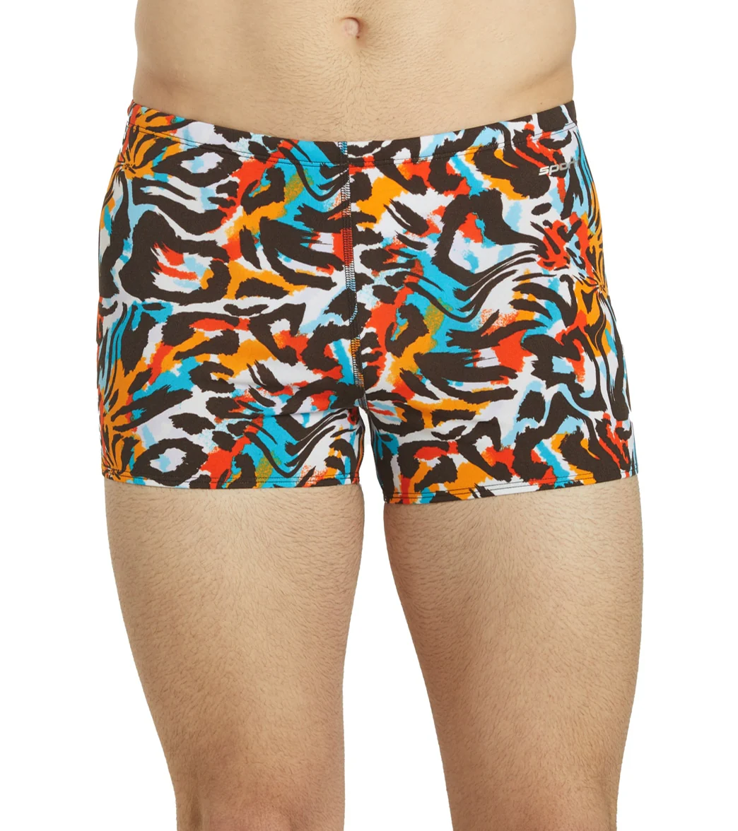Sporti HydroLast Tiger Mingle Square Leg Swimsuit - Image 5