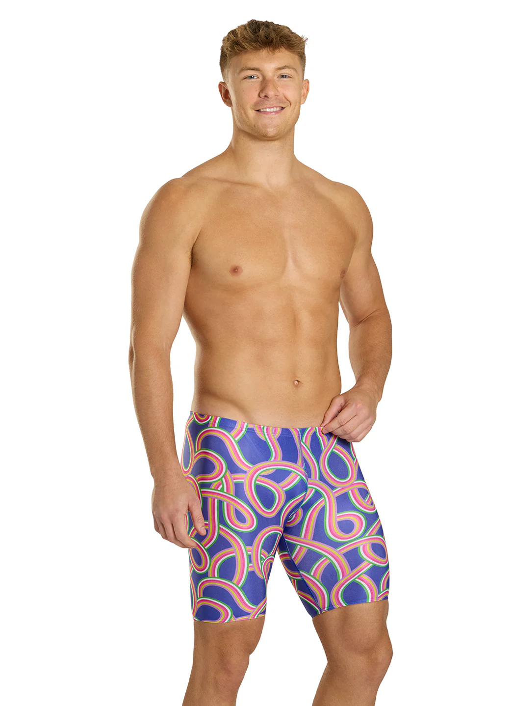 Sporti HydroLast Ultra Glow Jammer Swimsuit (22-40) - Image 2