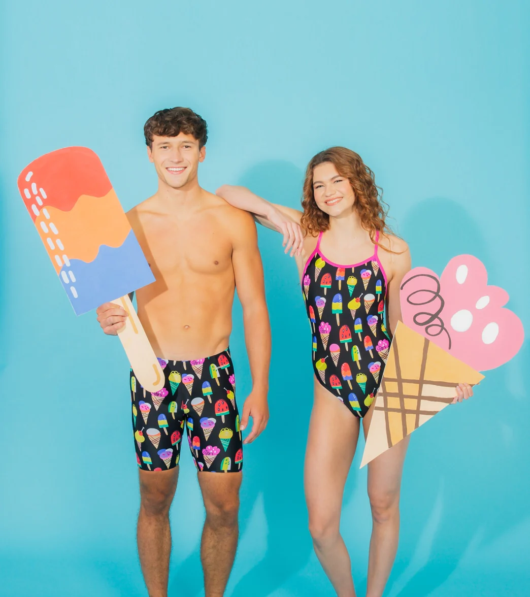 Sporti I-Scream Jammer Swimsuit (22-40) - Image 13