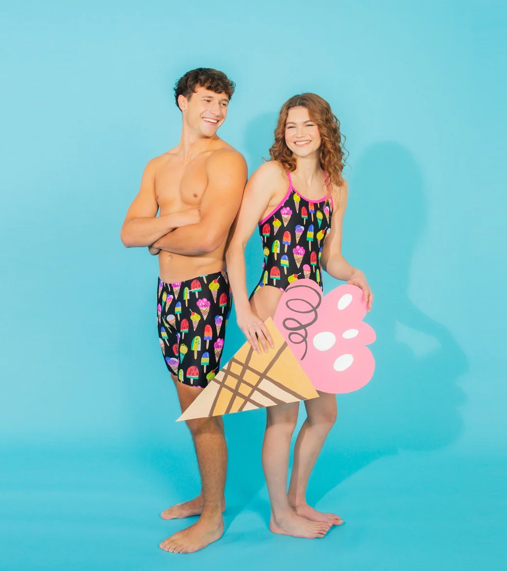 Sporti I-Scream Jammer Swimsuit (22-40) - Image 14