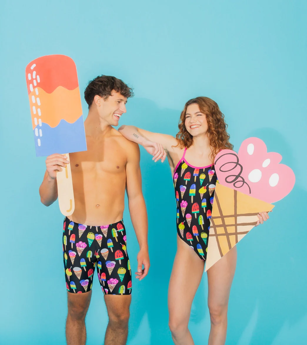 Sporti I-Scream Thin Strap One Piece Swimsuit (22-40) - Image 13
