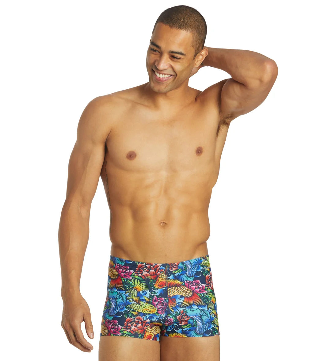 Sporti Irezumi Koi Square Leg Swimsuit - Image 2