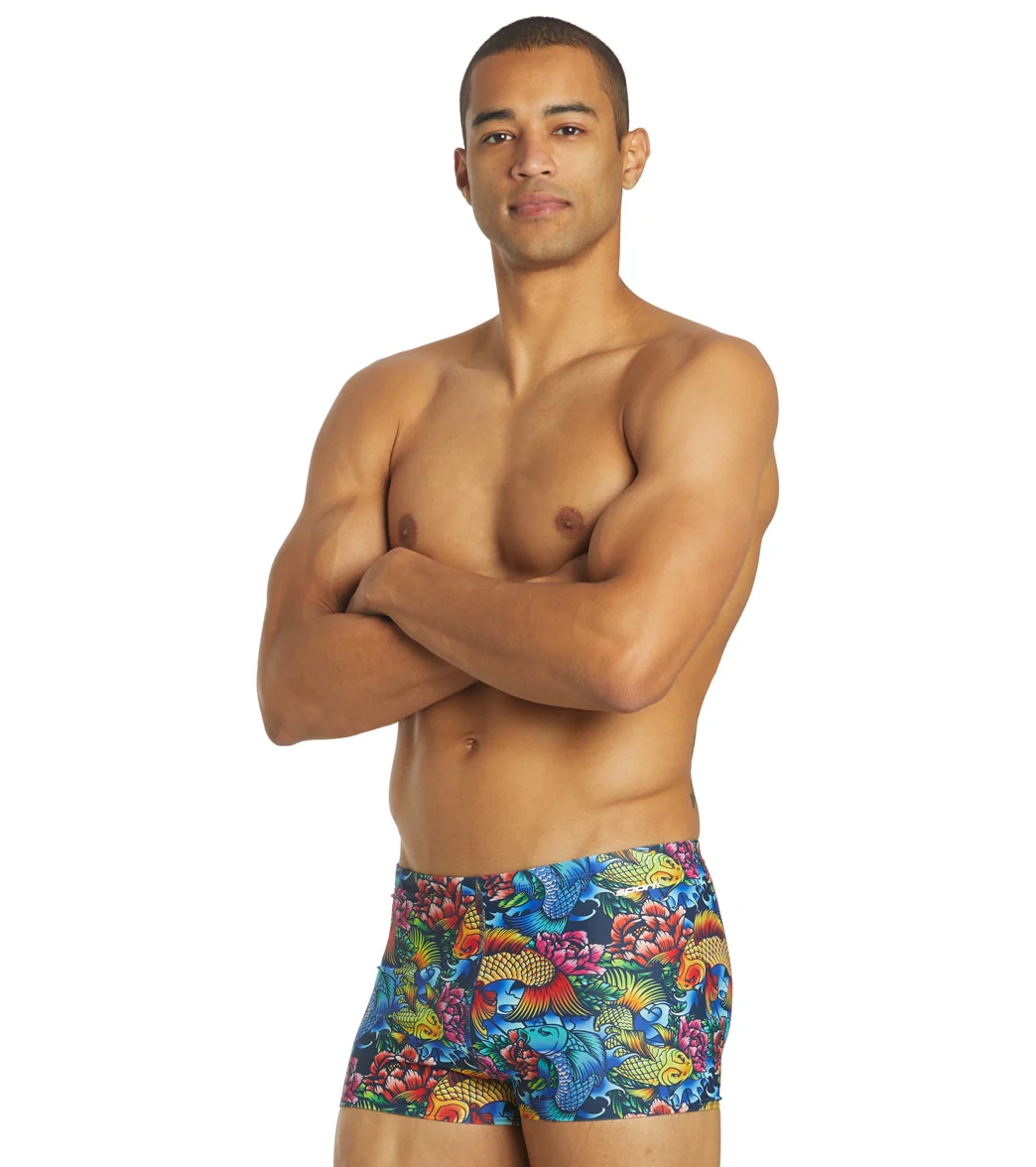 Sporti Irezumi Koi Square Leg Swimsuit - Image 3