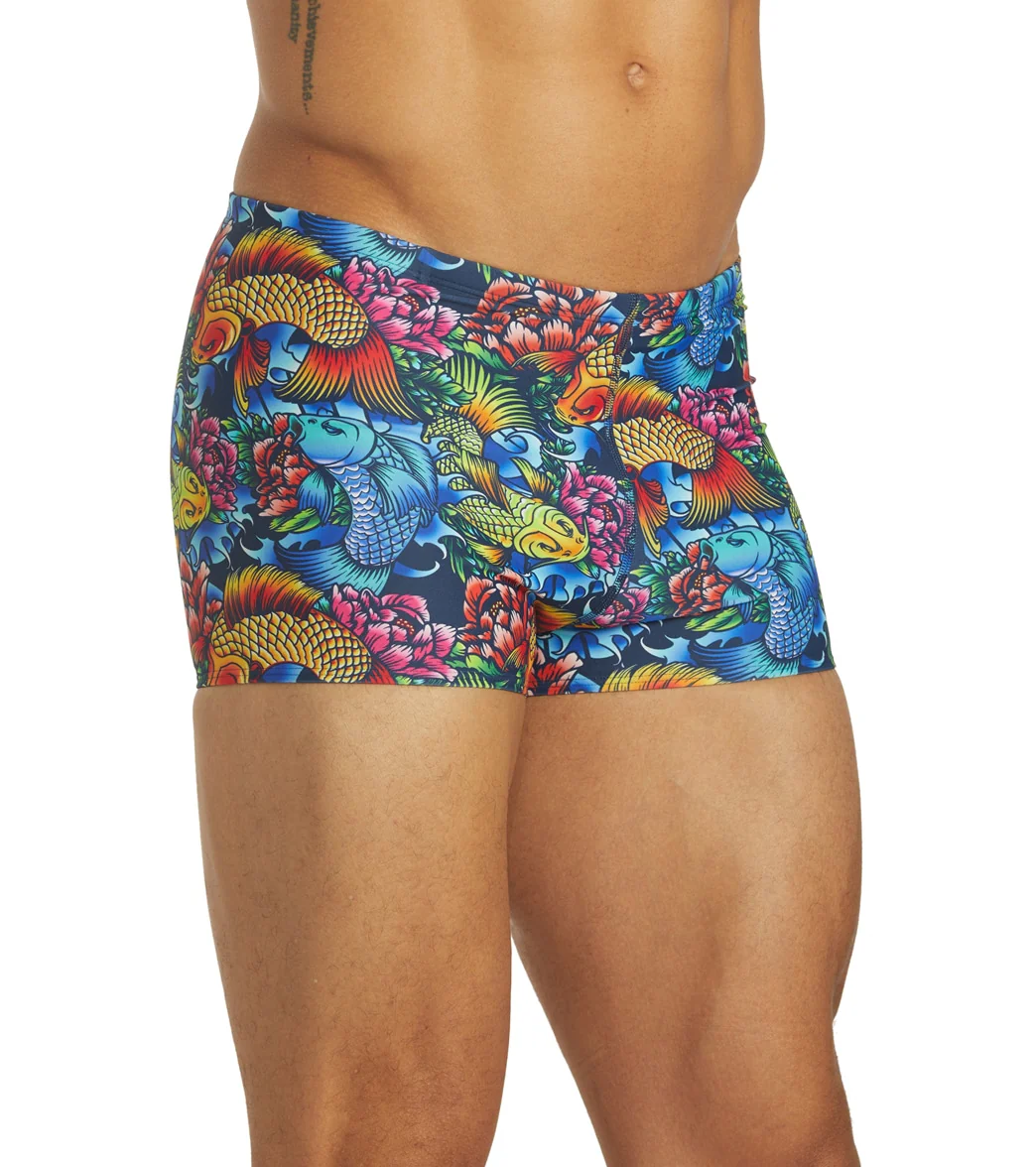 Sporti Irezumi Koi Square Leg Swimsuit - Image 6