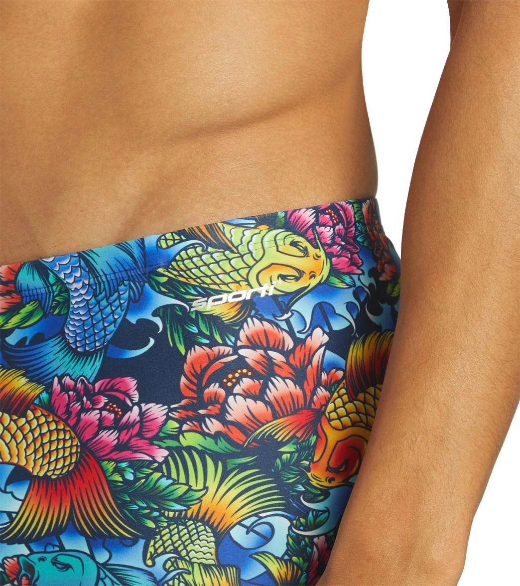 Sporti Irezumi Koi Square Leg Swimsuit - Image 9