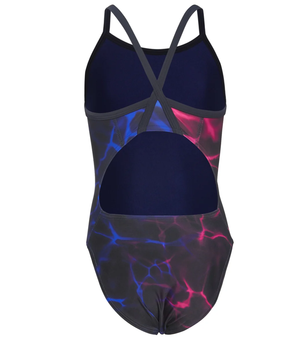 Sporti Jelly Fish Thin Strap One Piece Swimsuit Youth (22-28) - Image 2