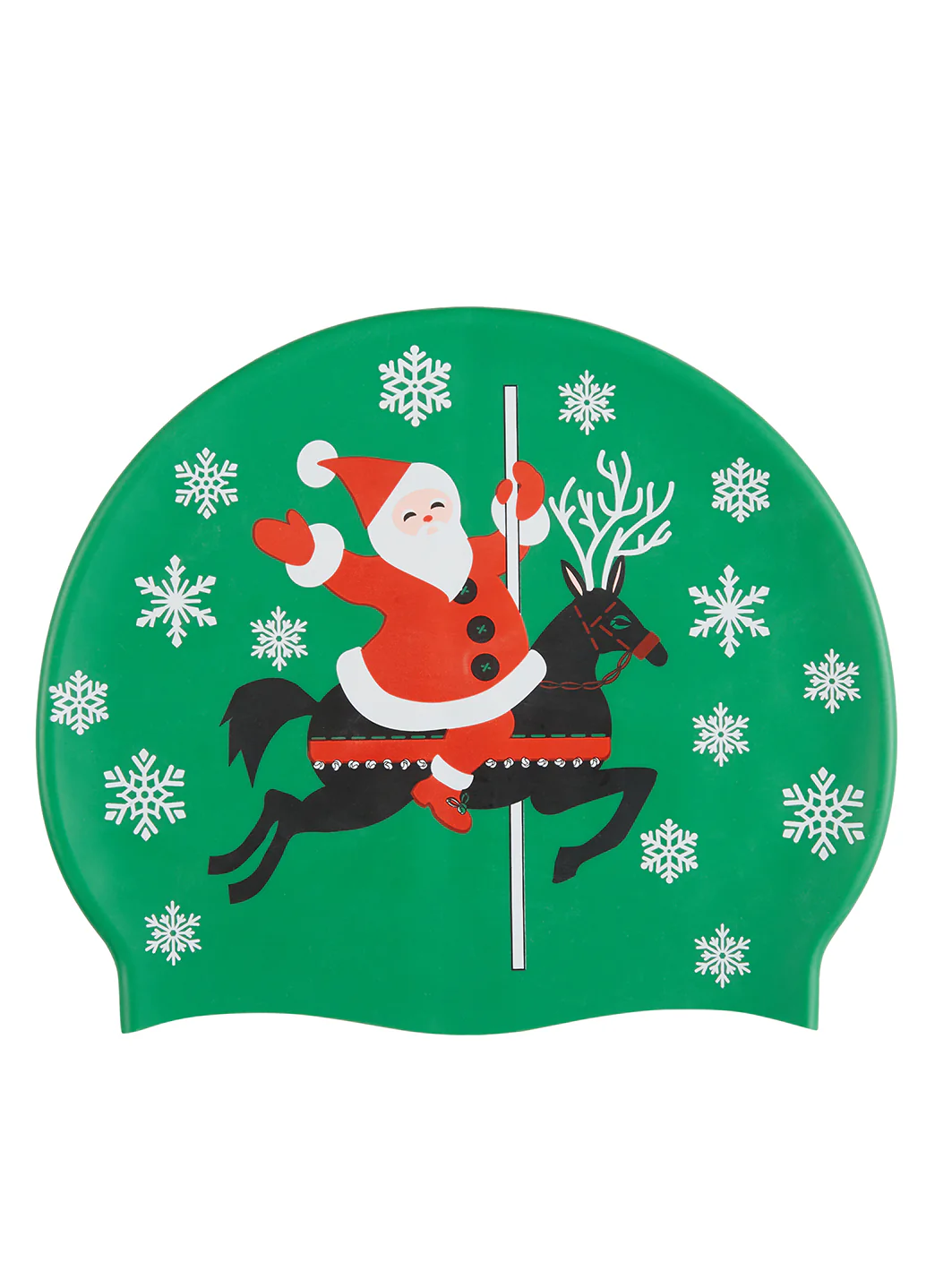 Sporti Jolly Go Round Silicone Swim Cap - Image 3