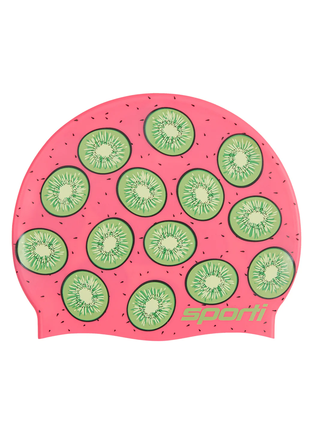 Sporti Kiwi Love Silicone Swim Cap - Image 9