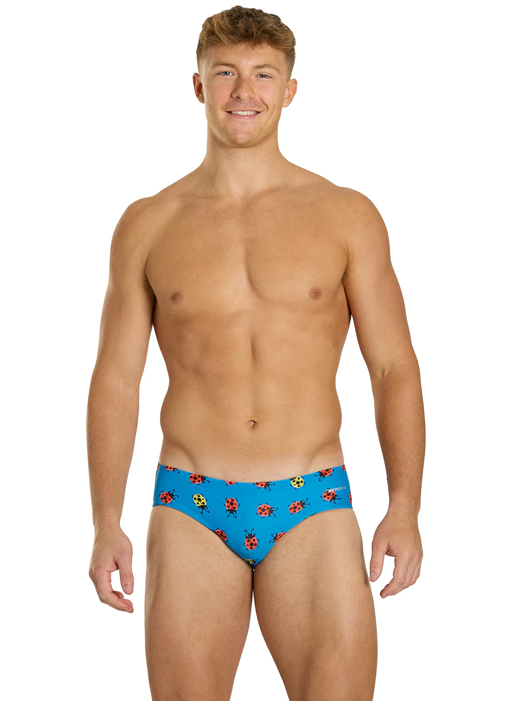 Sporti Ladybug Dance Brief Swimsuit (26-40) - Image 3