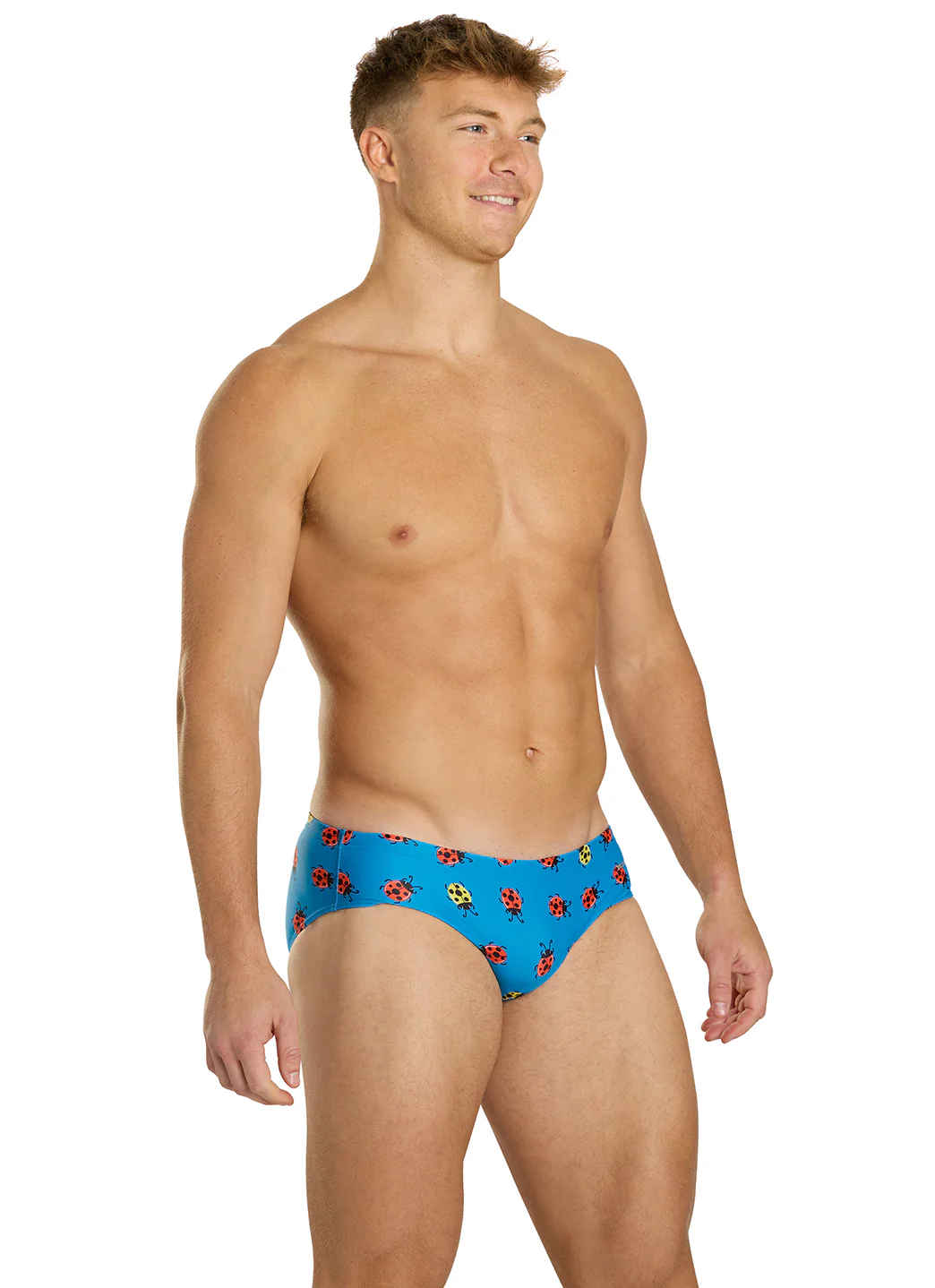 Sporti Ladybug Dance Brief Swimsuit (26-40) - Image 6