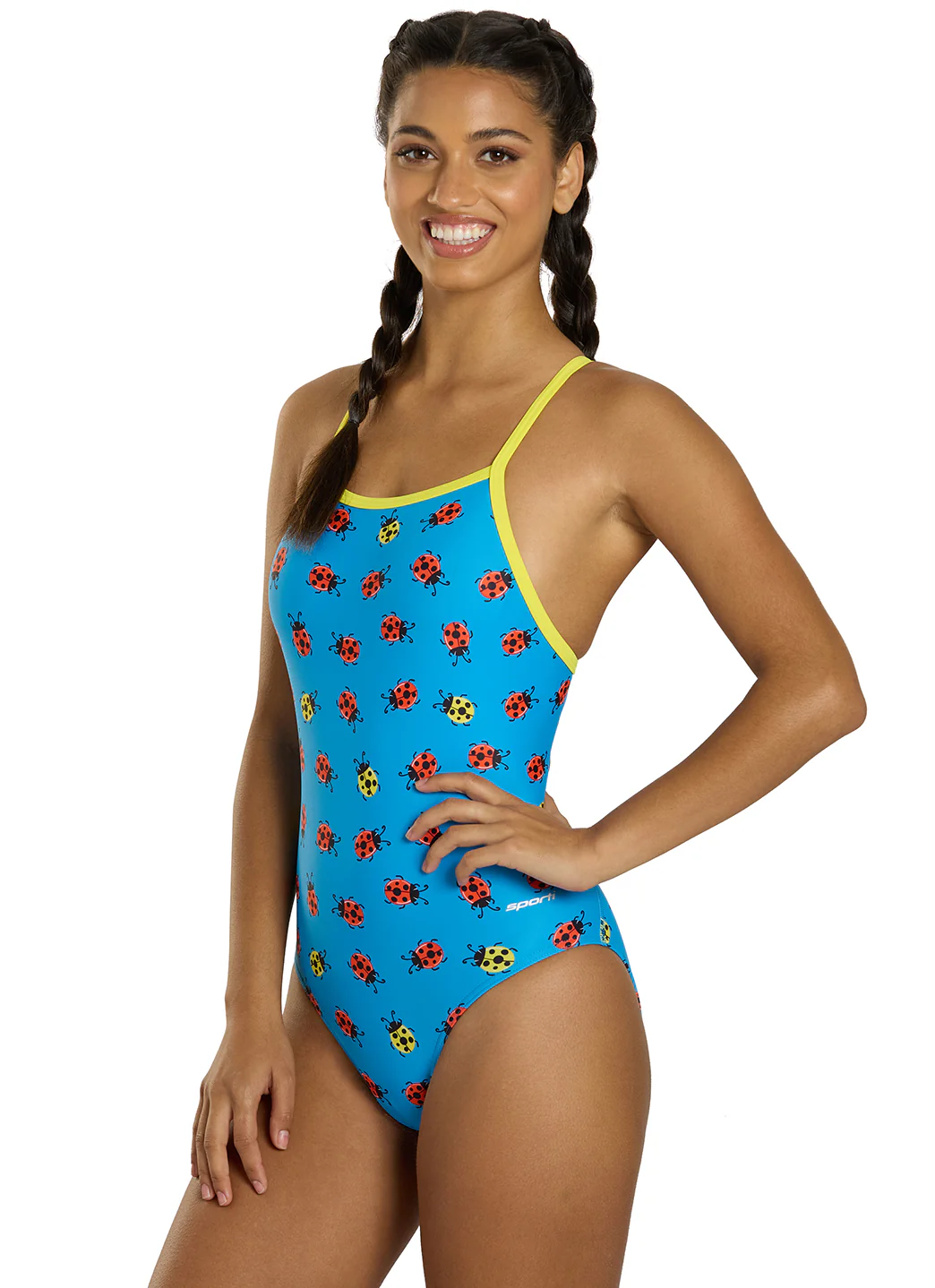 Sporti Ladybug Dance Thin Strap One Piece Swimsuit (22-44) - Image 3