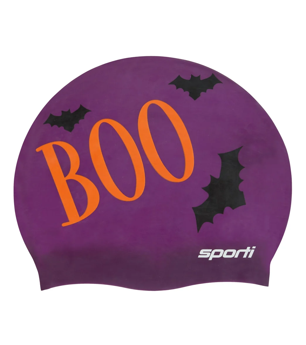 Sporti Limited Edition BOO Silicone Swim Cap - Image 4