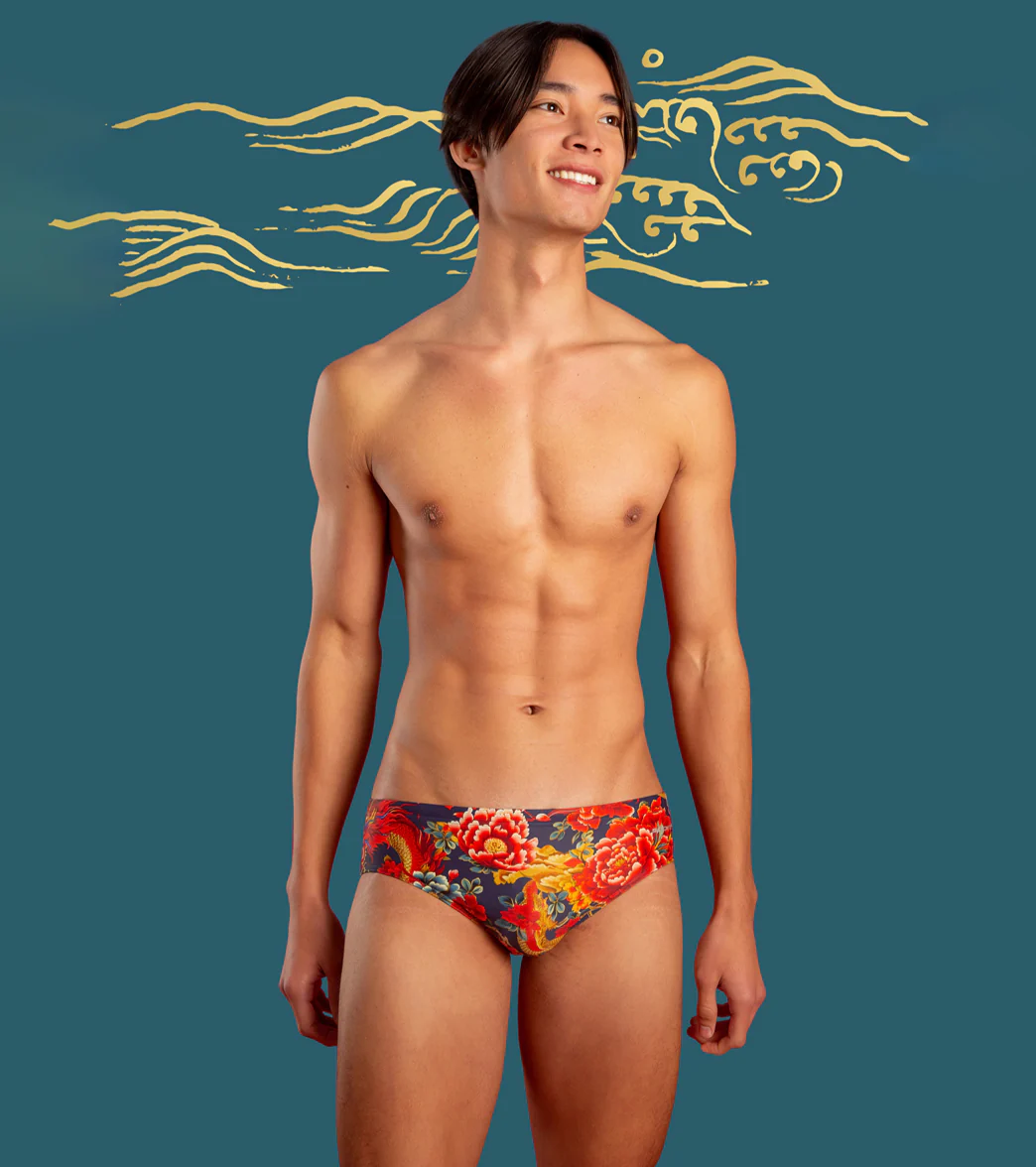 Sporti Limited Edition Dragonfire Brief Swimsuit (26-40) - Image 14