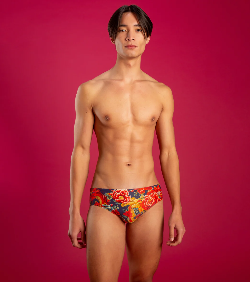 Sporti Limited Edition Dragonfire Brief Swimsuit (26-40) - Image 2