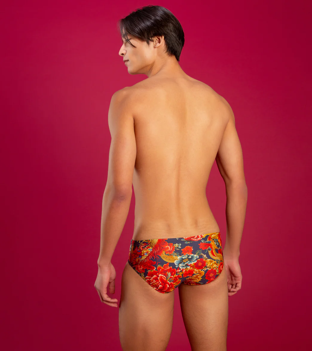 Sporti Limited Edition Dragonfire Brief Swimsuit (26-40) - Image 3