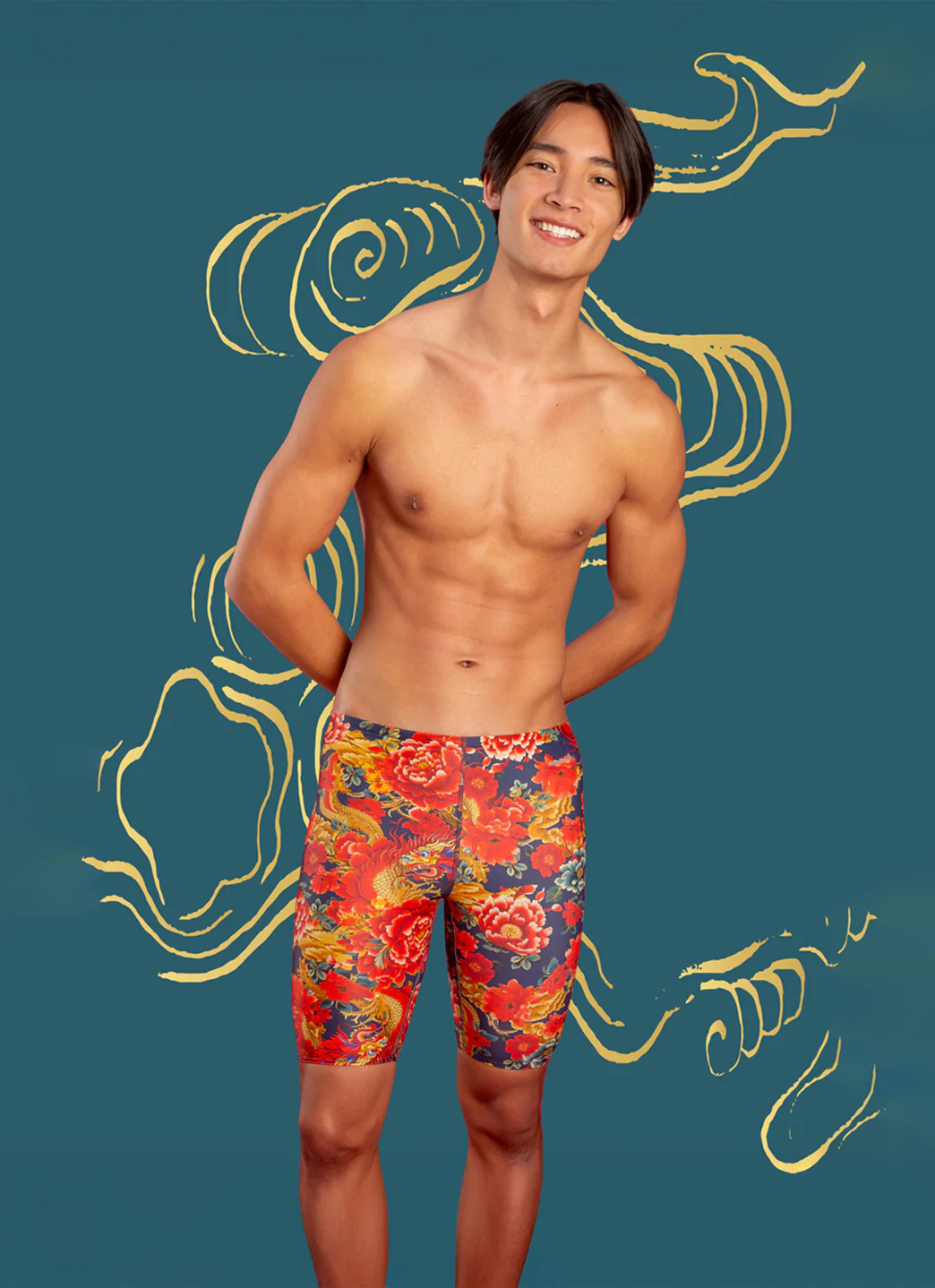 Sporti Limited Edition Dragonfire Jammer Swimsuit (22-40) - Image 2