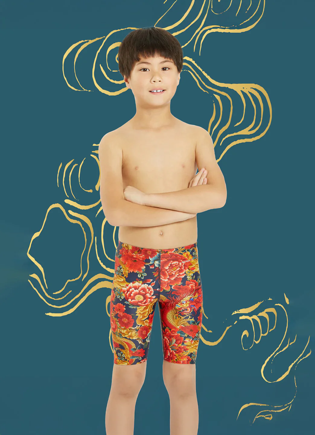 Sporti Limited Edition Dragonfire Jammer Swimsuit (22-40) - Image 6