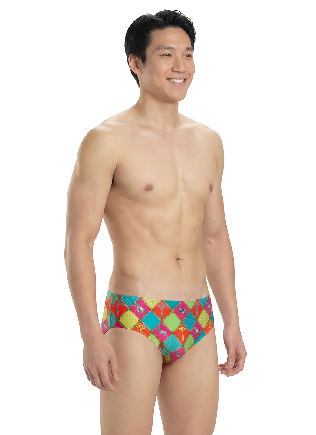 Sporti Limited Edition Dynasty Gallop Brief Swimsuit (26-40) - Image 4