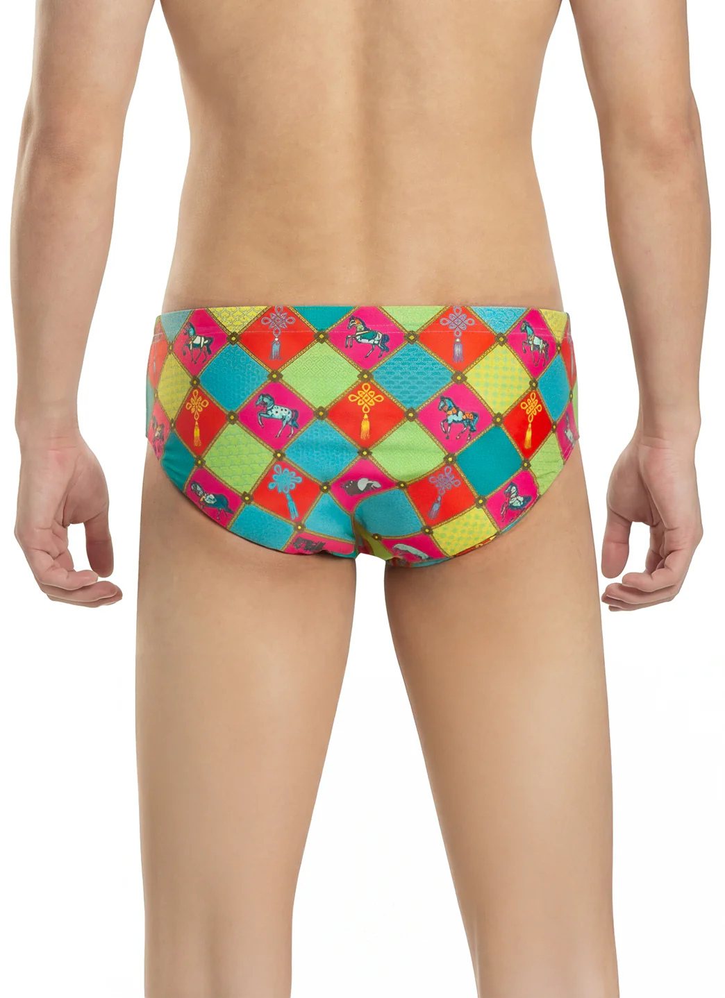 Sporti Limited Edition Dynasty Gallop Brief Swimsuit (26-40) - Image 9