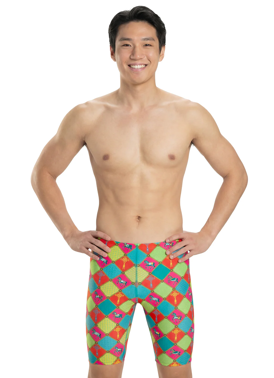 Sporti Limited Edition Dynasty Gallop Jammer Swimsuit (22-40) - Image 13