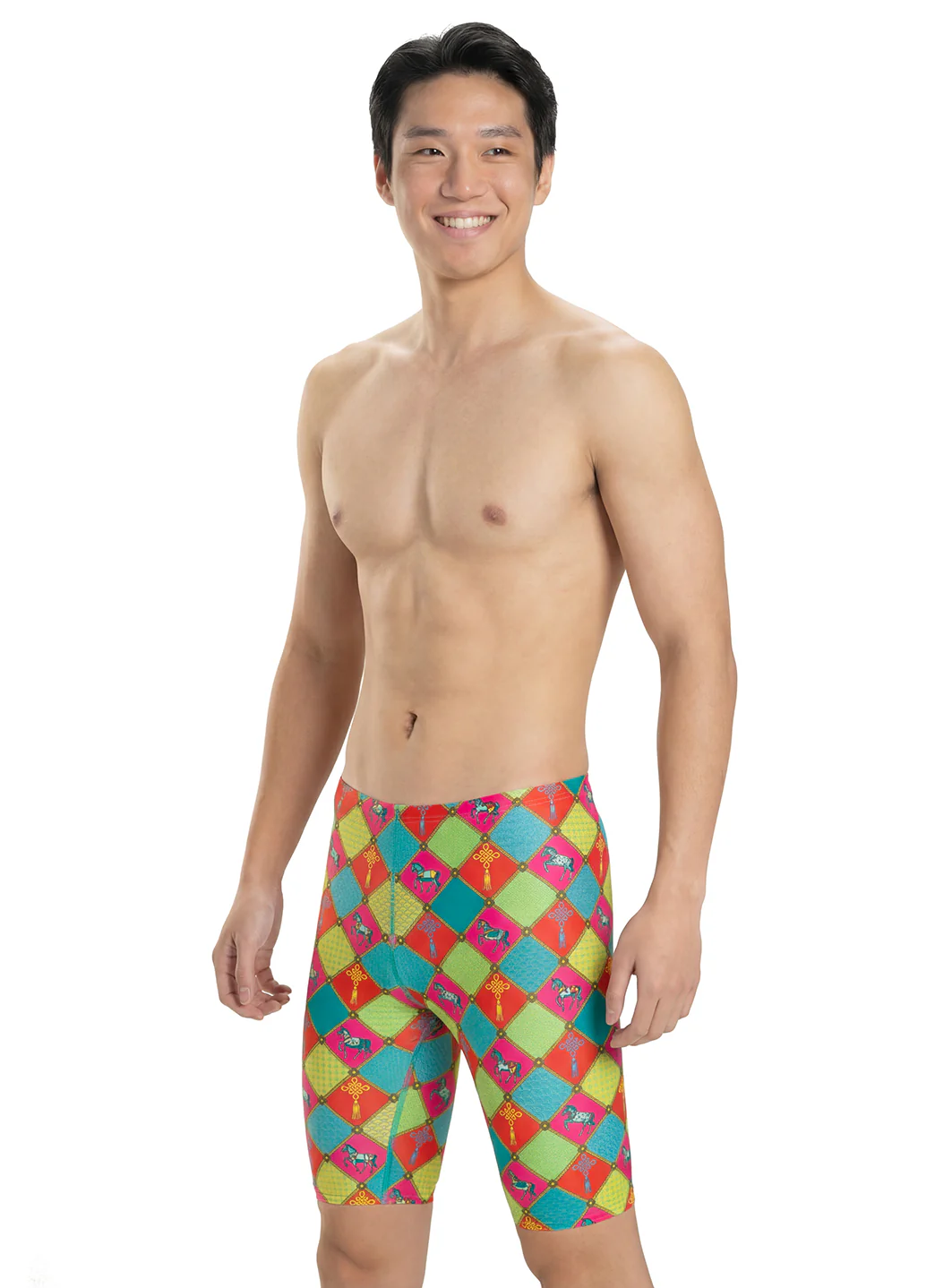 Sporti Limited Edition Dynasty Gallop Jammer Swimsuit (22-40) - Image 5