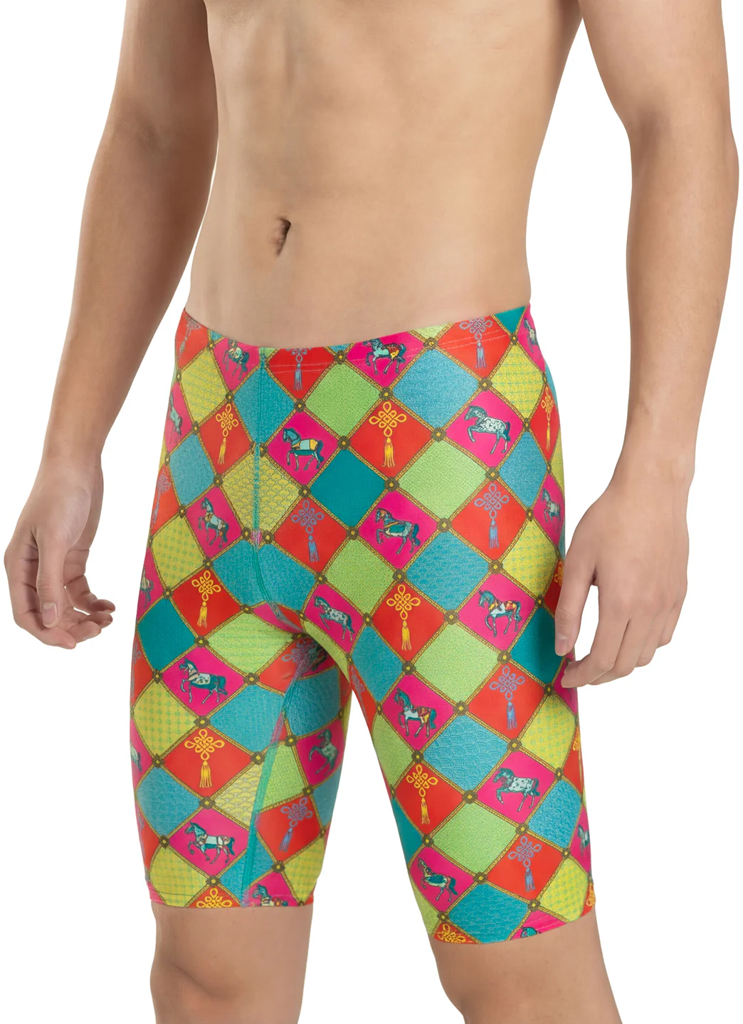 Sporti Limited Edition Dynasty Gallop Jammer Swimsuit (22-40) - Image 9