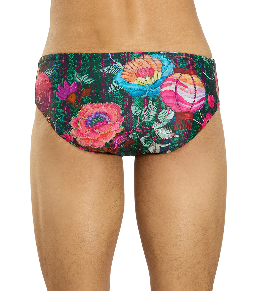 Sporti Limited Edition Garden Snake Brief Swimsuit (26-40) - Image 11