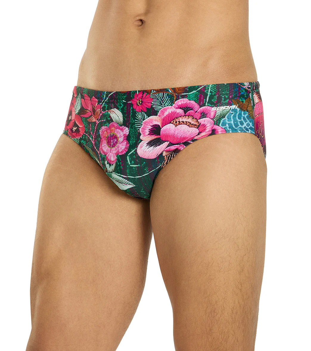 Sporti Limited Edition Garden Snake Brief Swimsuit (26-40) - Image 12