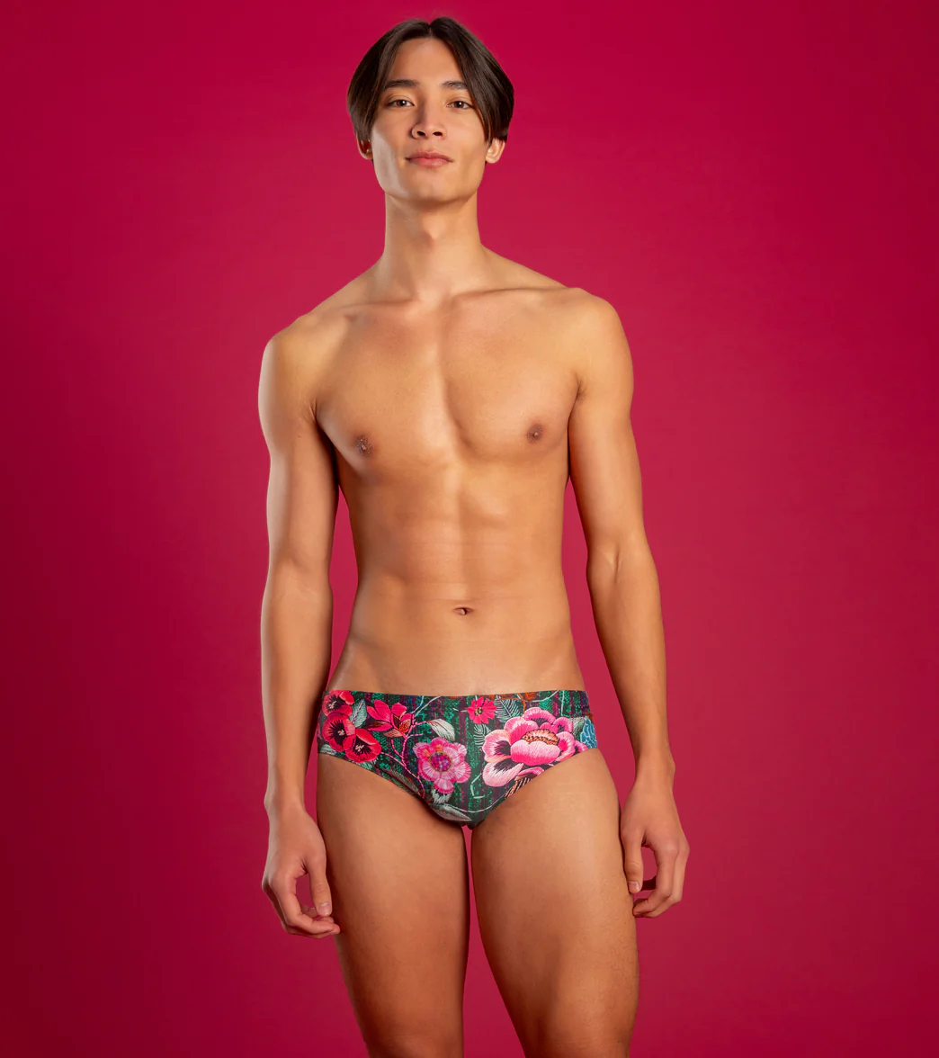 Sporti Limited Edition Garden Snake Brief Swimsuit (26-40) - Image 3