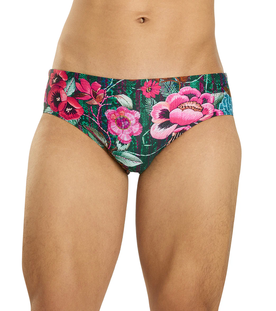 Sporti Limited Edition Garden Snake Brief Swimsuit (26-40) - Image 9