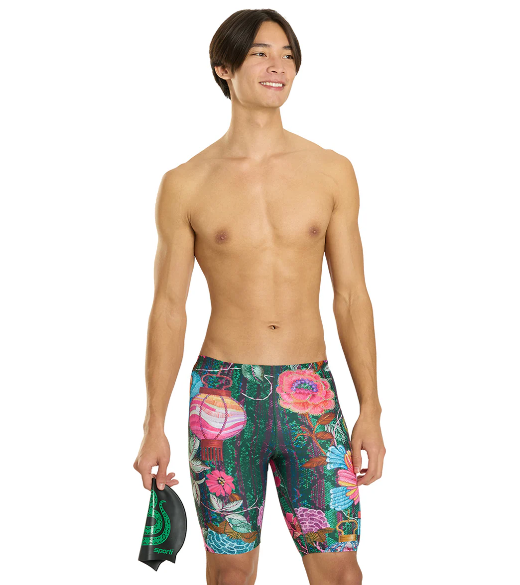 Sporti Limited Edition Garden Snake Jammer Swimsuit (22-40) - Image 11