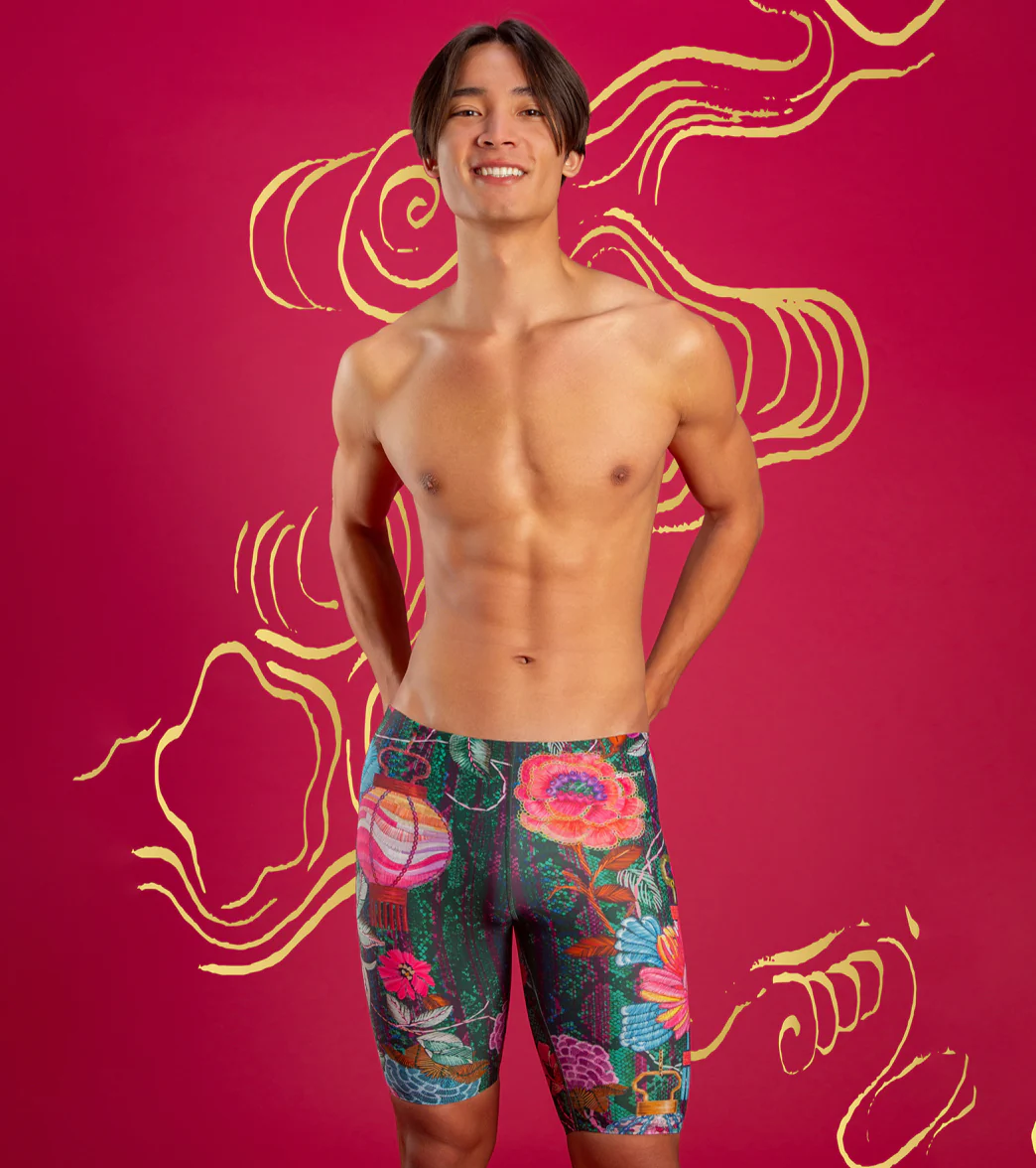 Sporti Limited Edition Garden Snake Jammer Swimsuit (22-40) - Image 19
