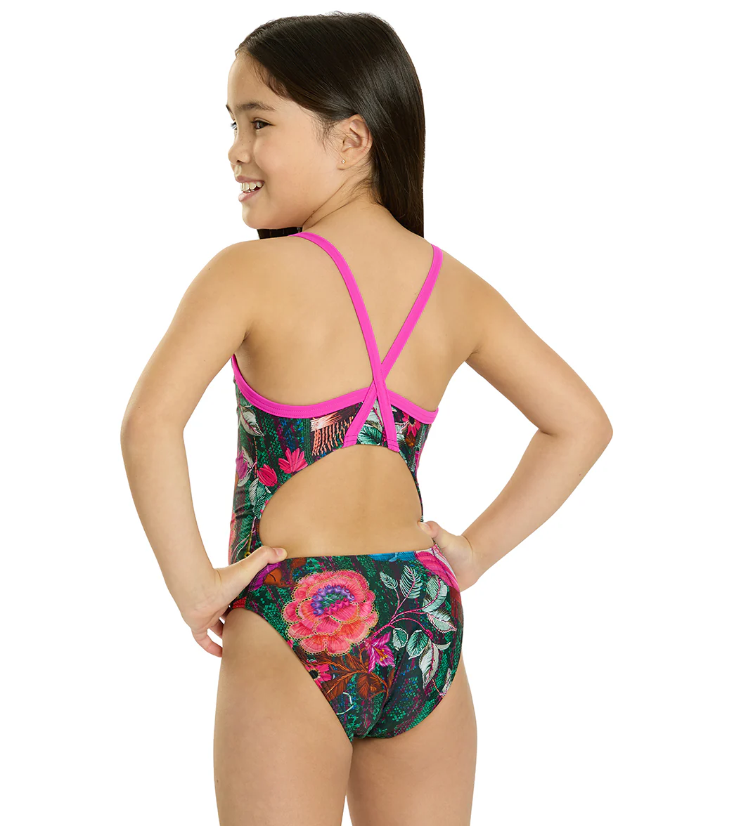 Sporti Limited Edition Garden Snake Thin Strap One Piece Swimsuit (22-44) - Image 12