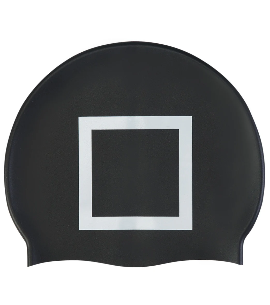 Sporti Limited Edition Swim Game Square Silicone Swim Cap - Image 7
