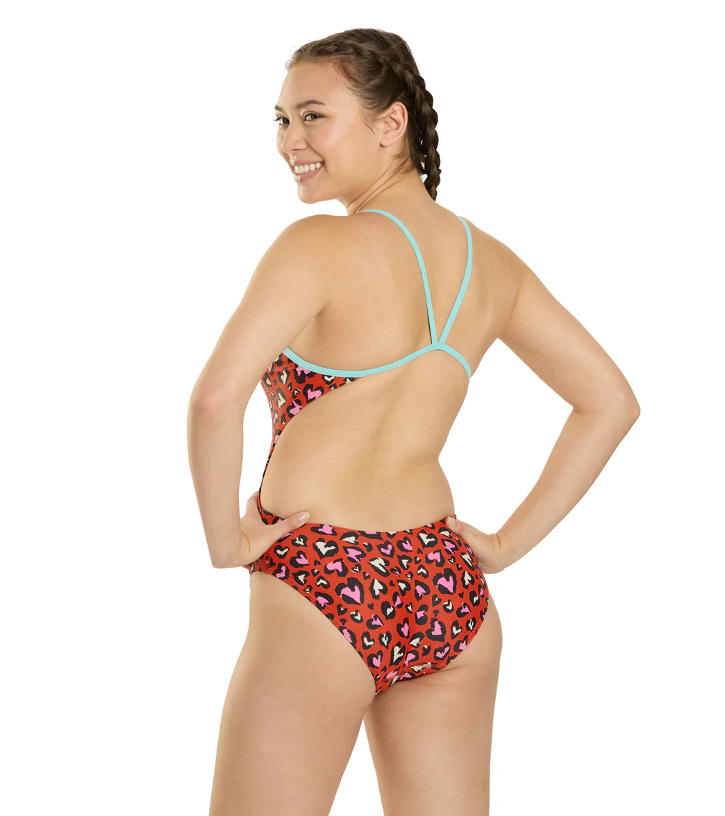 Sporti Limited Edition Wild For You Micro Back One Piece Swimsuit (26-40) - Image 3
