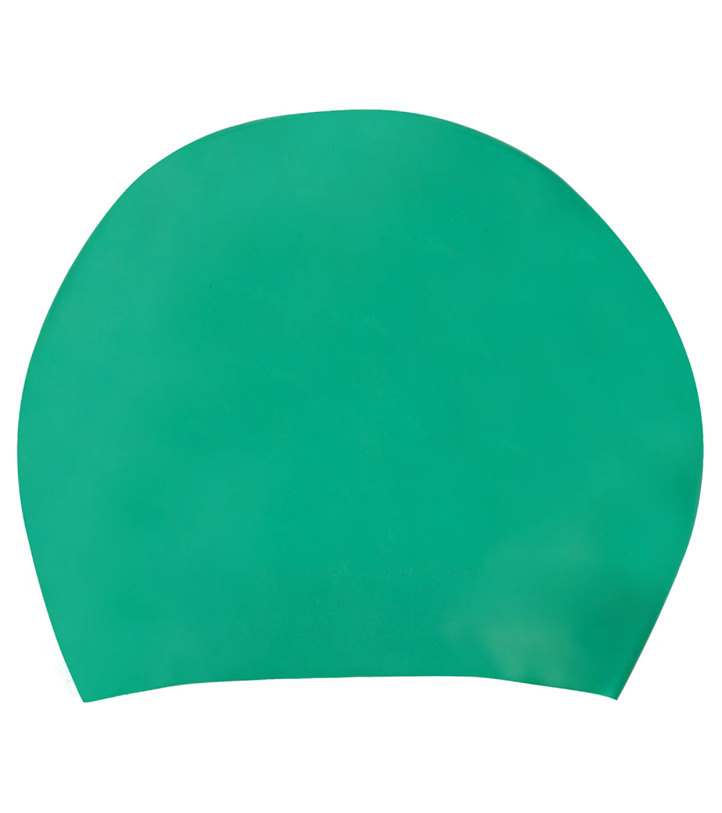Sporti Long Hair Silicone Swim Cap Set of 2 - Image 14